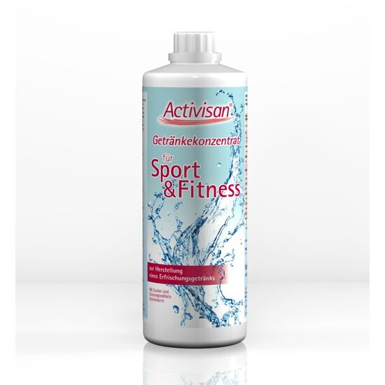 Activisan Sport & Fitness Mineraldrink-Konzentrat mit Vitaminen 1000ml Flasche