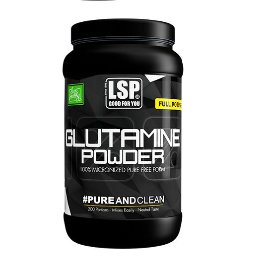 LSP Glutamine Pure and Clean Full Potency - 1000g Dose Neutral