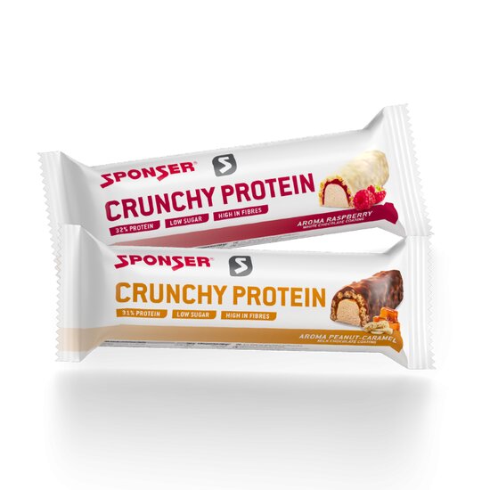 Sponser Crunchy Protein Bar 12 x 50gr. Display